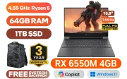 HP Victus 64GB/1TB Ryzen 5 15.6" - image 1