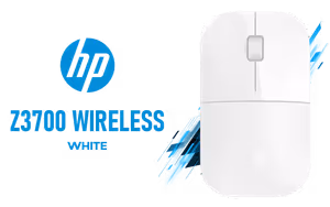 HP Z3700 Wireless Mouse White  - Image 1