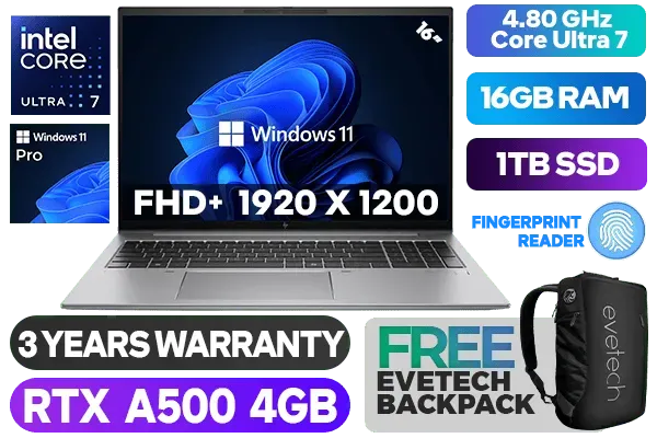 HP ZBook Firefly 16 G11 RTX A500 Laptop with 1TB SSD - image 1 HP ZBook Firefly 16 G11 RTX A500 Laptop with 1TB SSD - image 1