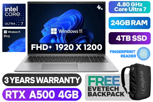 HP ZBook Firefly 16 G11 RTX A500 Laptop with 24GB RAM & 4TB SSD - image 1 HP ZBook Firefly 16 G11 RTX A500 Laptop with 24GB RAM & 4TB SSD - image 1
