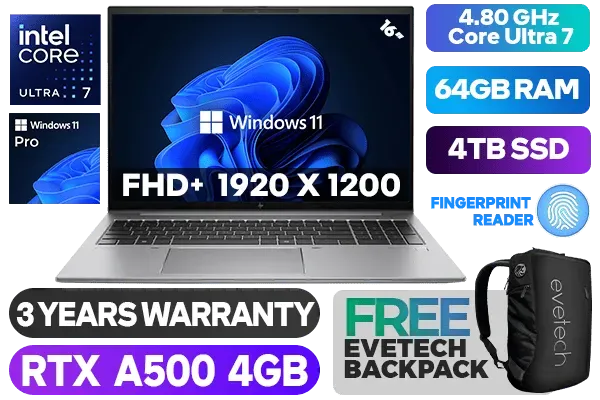 HP ZBook Firefly 16 G11 RTX A500 Laptop with 64GB RAM & 4TB SSD - image 1 HP ZBook Firefly 16 G11 RTX A500 Laptop with 64GB RAM & 4TB SSD - image 1