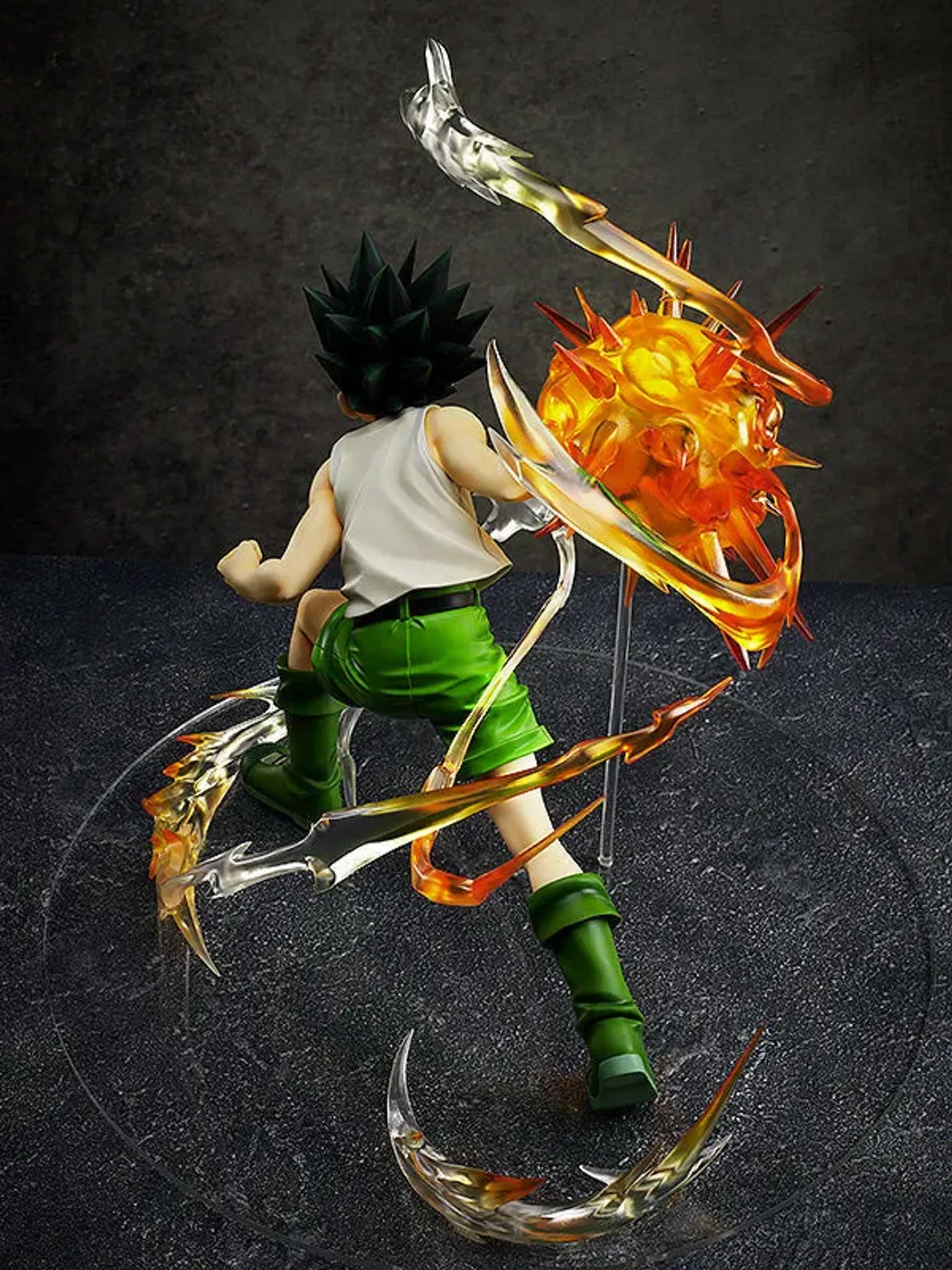 Gon Freecss 1/4 scale figure shown in its full action pose