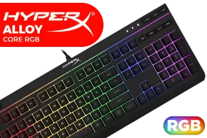 HyperX Alloy Core RGB 4P4F5AA – Membrane Gaming Keyboard - image 1