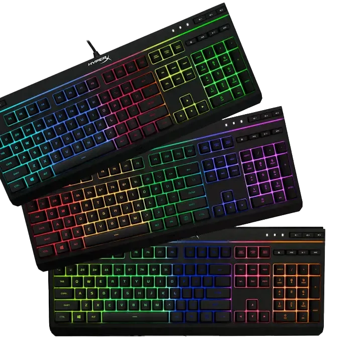 HyperX Alloy Core RGB Membrane Gaming Keyboard with customizable lighting zones