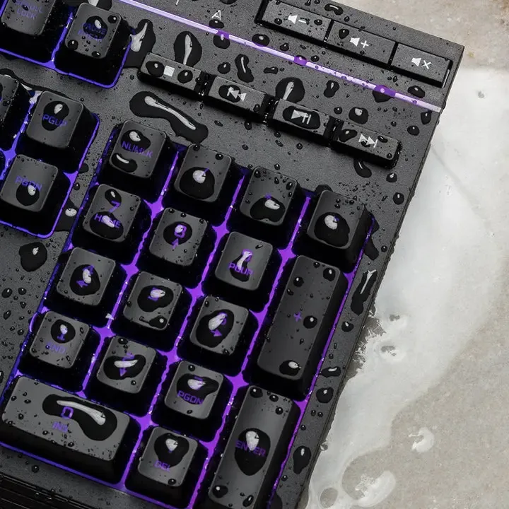 HyperX Alloy Core RGB Membrane Gaming Keyboard showcasing its durable frame