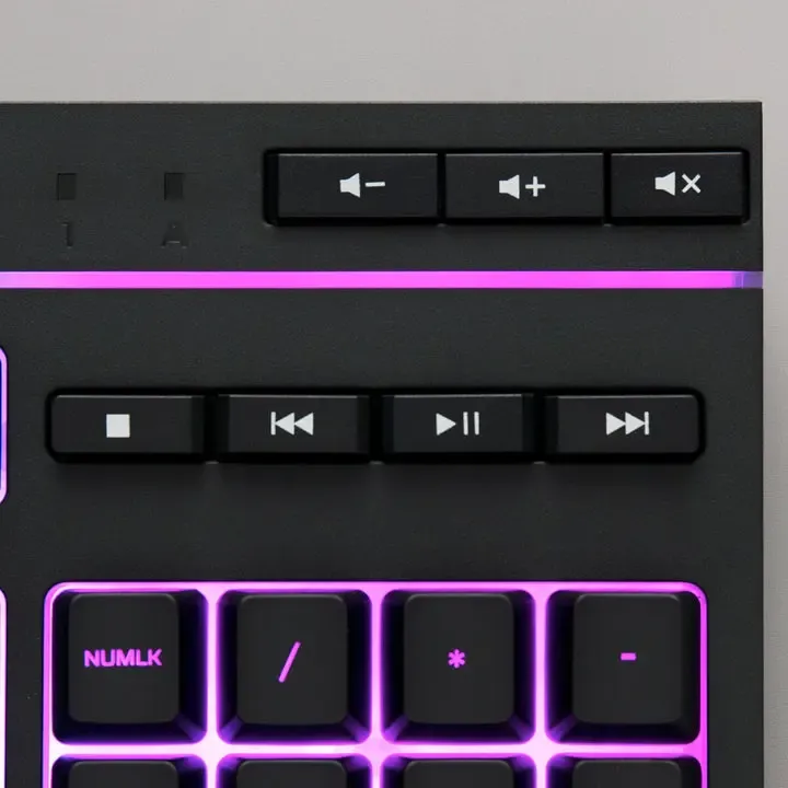 HyperX Alloy Core RGB Membrane Gaming Keyboard with lock mode feature