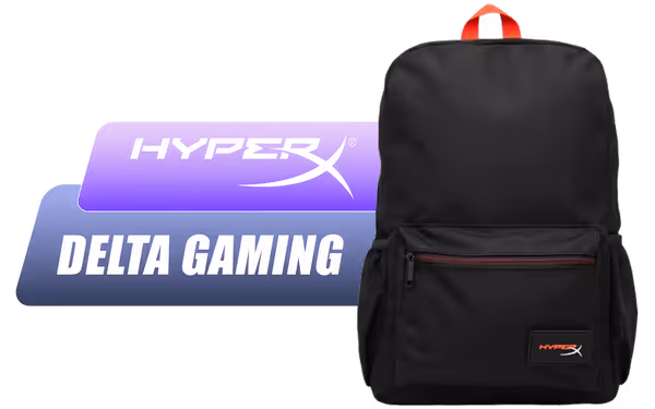 HyperX Delta Gaming Backpack with Padded 16 Laptop Sleeve - image 1 HyperX Delta Gaming Backpack with Padded 16 Laptop Sleeve - image 1