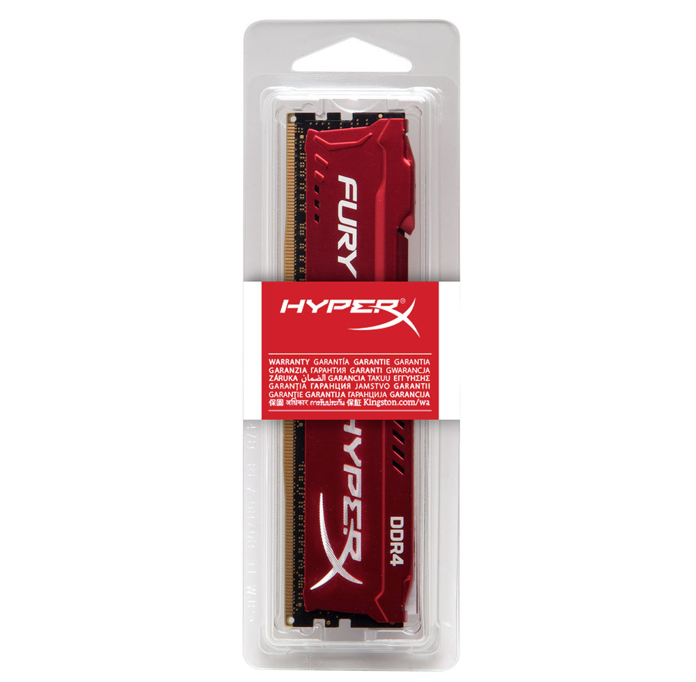 HyperX Fury 8GB DDR4 3466MHz RAM Red - Best Deal - South Africa