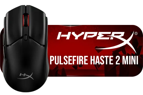 HyperX Pulsefire Haste 2 Mini Wireless Gaming Mouse - Black