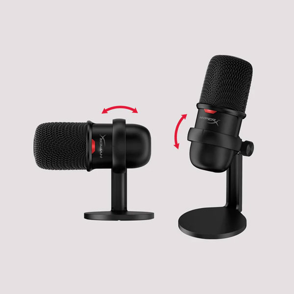 HyperX SoloCast Gaming Microphone - Crystal Clear Sound for Gamers