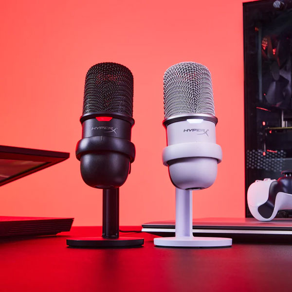 HyperX SoloCast Gaming Microphone - Crystal Clear Sound for Gamers