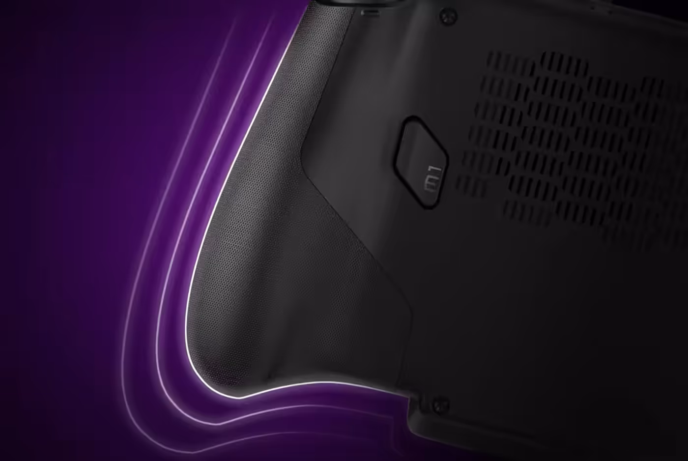 Fatigue-Free Curved Chassis and console-grade ergonomic design