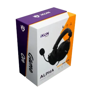 IKON ALPHA 3D Surround Gaming Headset — Soft Earmuffs, 3.5mm - image 6