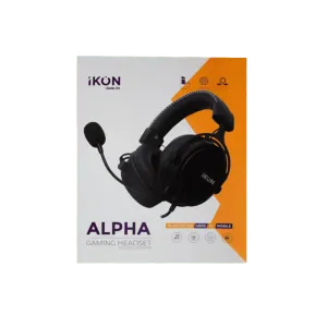 IKON ALPHA 3D Surround Gaming Headset — Soft Earmuffs, 3.5mm - image 4