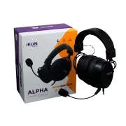 IKON ALPHA 3D Surround Gaming Headset — Soft Earmuffs, 3.5mm - image 5