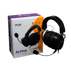 IKON ALPHA 3D Surround Gaming Headset — Soft Earmuffs, 3.5mm - image 5