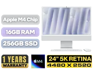 apple-imac-24-m4-4-5k-retina-silver - Image 1