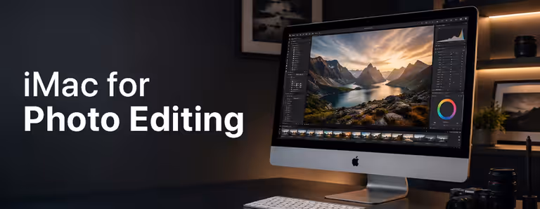 iMac for photo editing South Africa — powerful iMac for photographers, color-accurate Retina display, M1/M2 models 📸🇿🇦