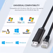 UGREEN 1.5m USB to RJ45 Console Cable - image 6