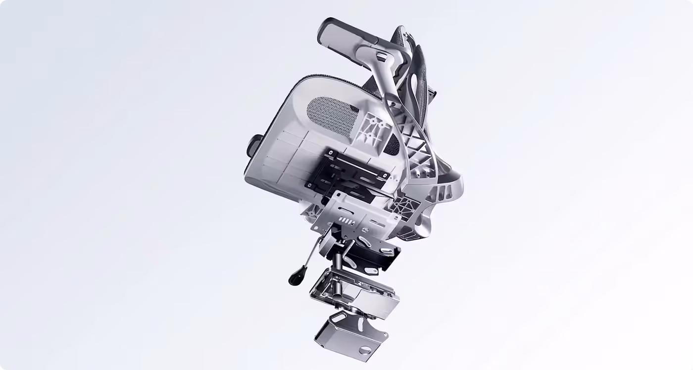 Demonstration of 6D armrest adjustments