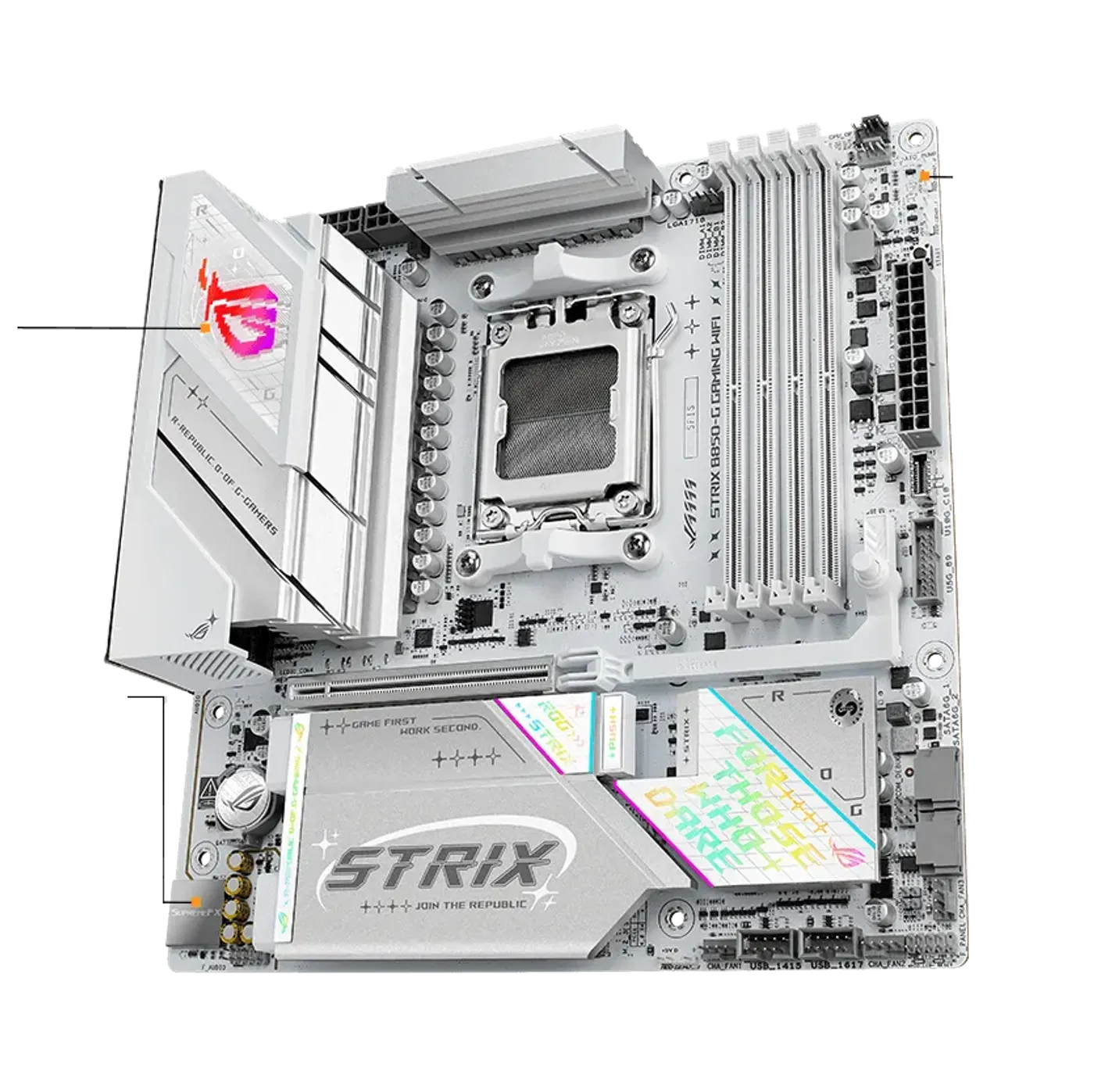 Strix B850-G immersion specifications