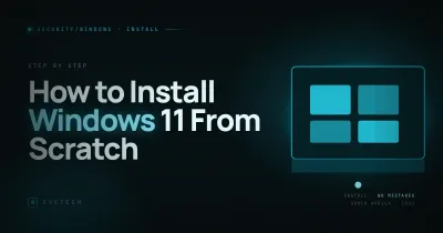 How to Install Windows 11 from Scratch — Clean Install Guide (South Africa, 2026)