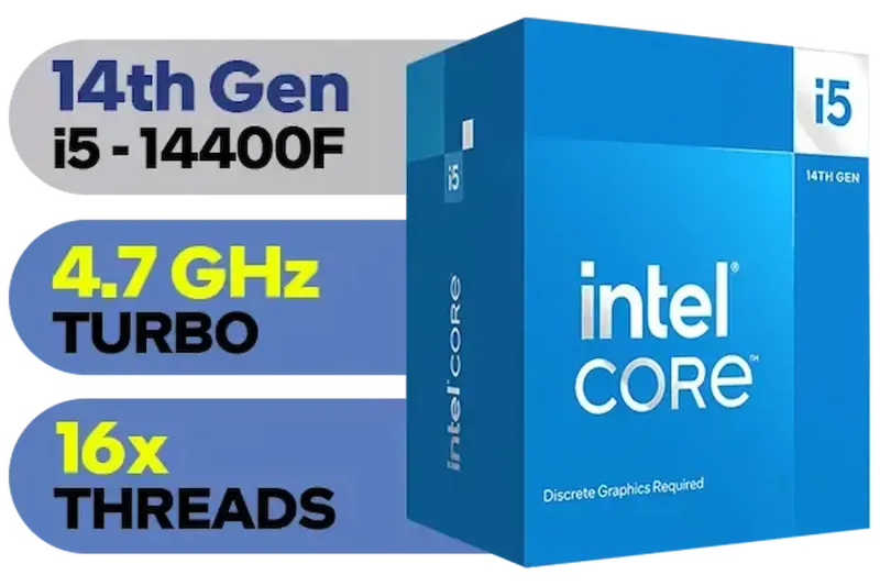Buy Intel 14th Gen Core i5 14400F Processor - High