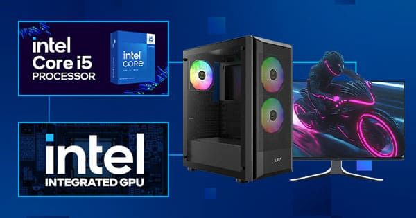 Intel 14th Gen Core i5 14600K 5.3GHz DDR5 Pro PC | Evetech