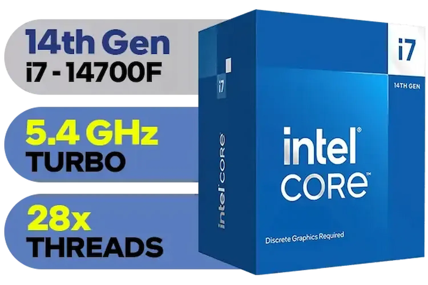 Intel Core i7-14700F 14世代 LGA1700 Intel Core i7 14th Gen 14700 / 14700F Processor i7-14700 i7