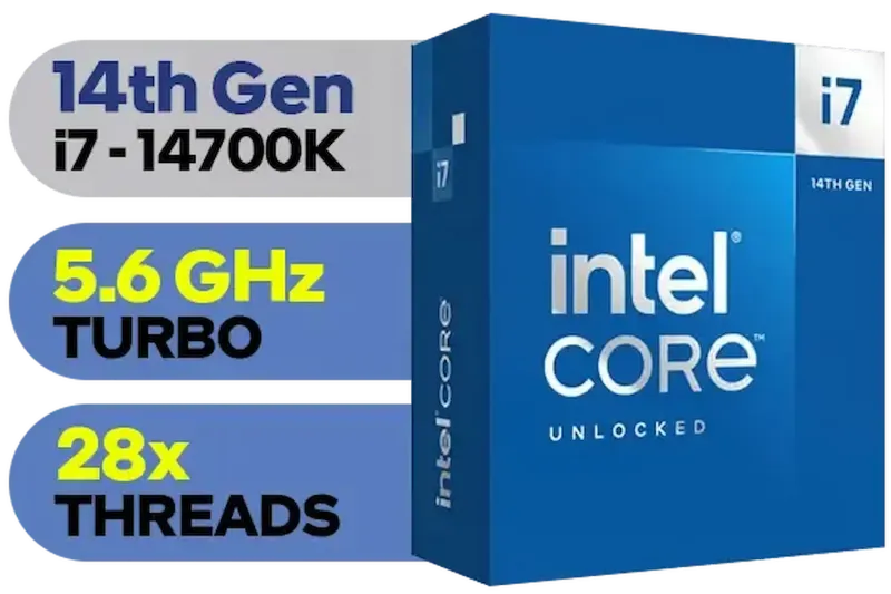 Intel 14th Gen Core i7 14700K Processor - Unleash Unmatched