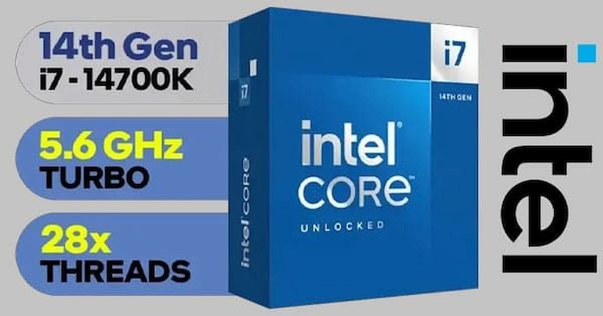Intel 14th Gen Core i7 14700K Processor - Unleash Unmatched