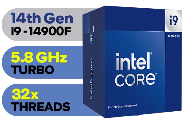 Intel 14th Gen Core i9 14900F Processor