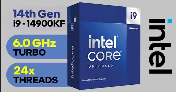 Intel 14th Gen Core i9 14900KF Processor - Unleash Gaming Power