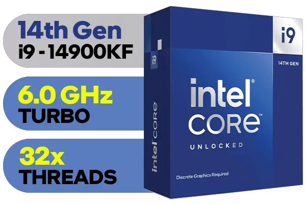 Intel 14th Gen Core i9 14900KF Processor