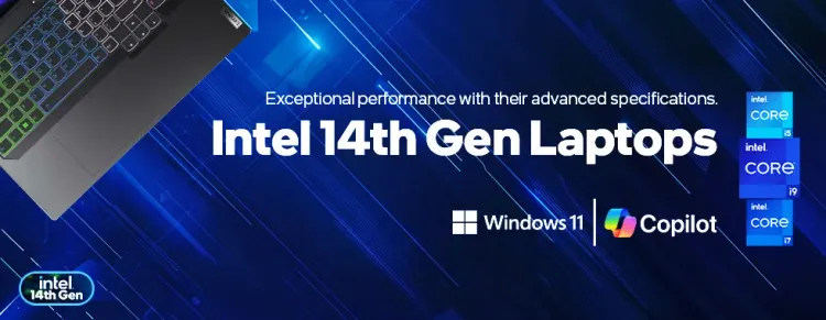 Intel 14th Gen Laptops - High Performance & Efficiency