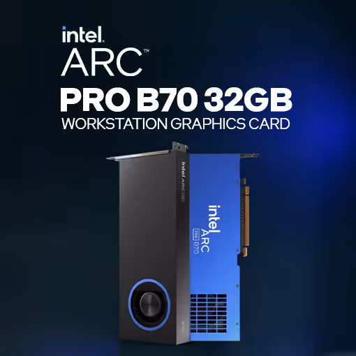 Intel Arc Pro B70 32GB Workstation Graphics Card