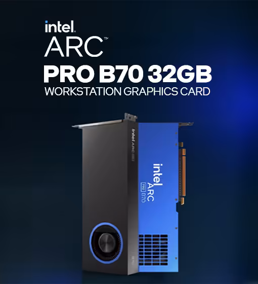 Intel Arc Pro B70 32GB Workstation Graphics Card