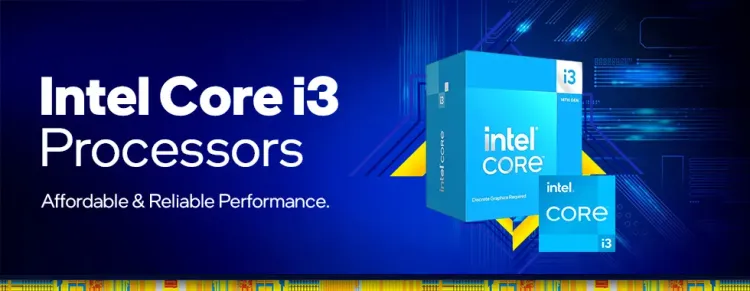 🚀 Intel Core i3 Processors – Affordable & Reliable Performance 💻
