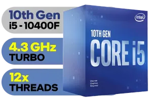 CPU Intel Core i5 10400F Intel Core i5 10400F Processor - Powerful 6-Core Performance | Evetech