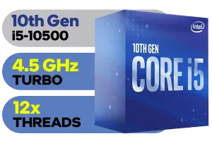 Intel Core i5 10500 - 6-Core Processor for Reliable Performance