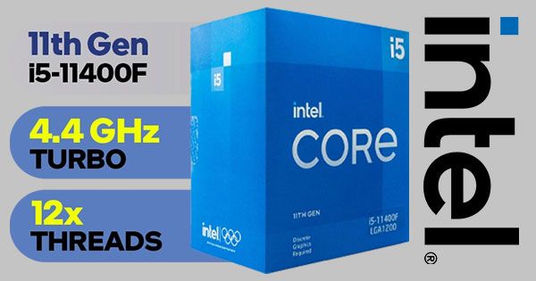 11世代 Intel Core i5-11400F CPU LGA1200 Intel Core i5-11400F Specs | TechPowerUp CPU Database