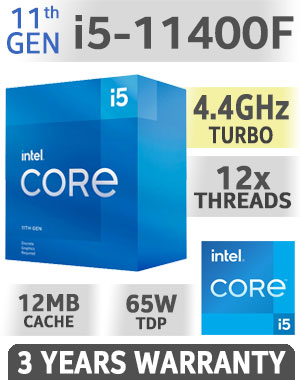 Intel 10th Gen Core i5-10400F