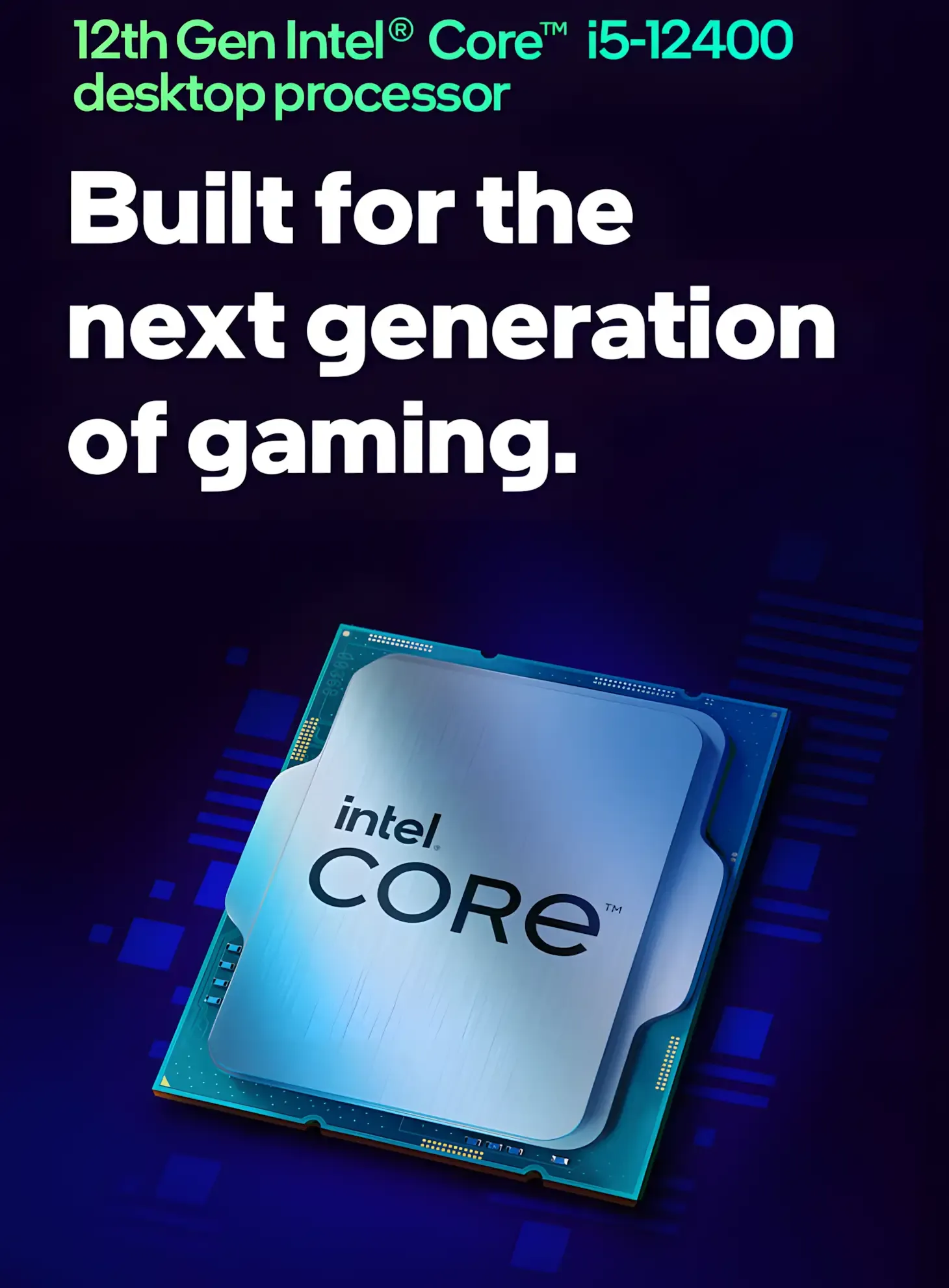 Intel Core i5-12400 12th Gen 4.4GHz 18MB CPU | Evetech