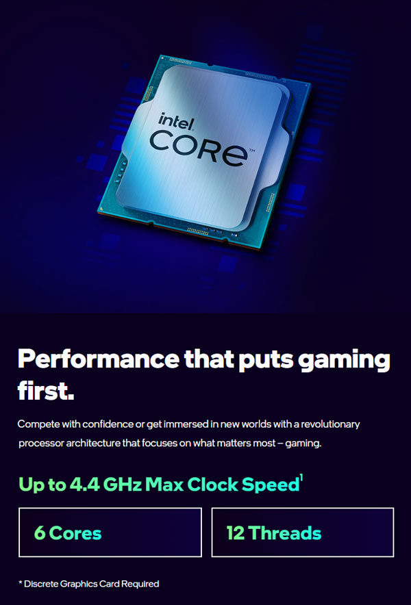 CPU 12400f Intel 12th Gen Core i5-12400F LGA1700 2.5GHz 6-Core CPU – Matrix