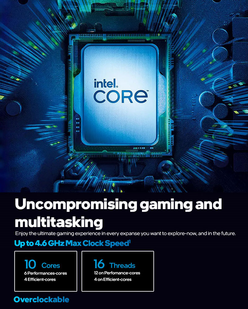 Intel Core i5 13400F Processor - High Performance CPU for Gaming