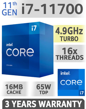 Core i7 11700 TUF H570-PRO 16GB RGB 3600MHz Upgrade Kit | Evetech