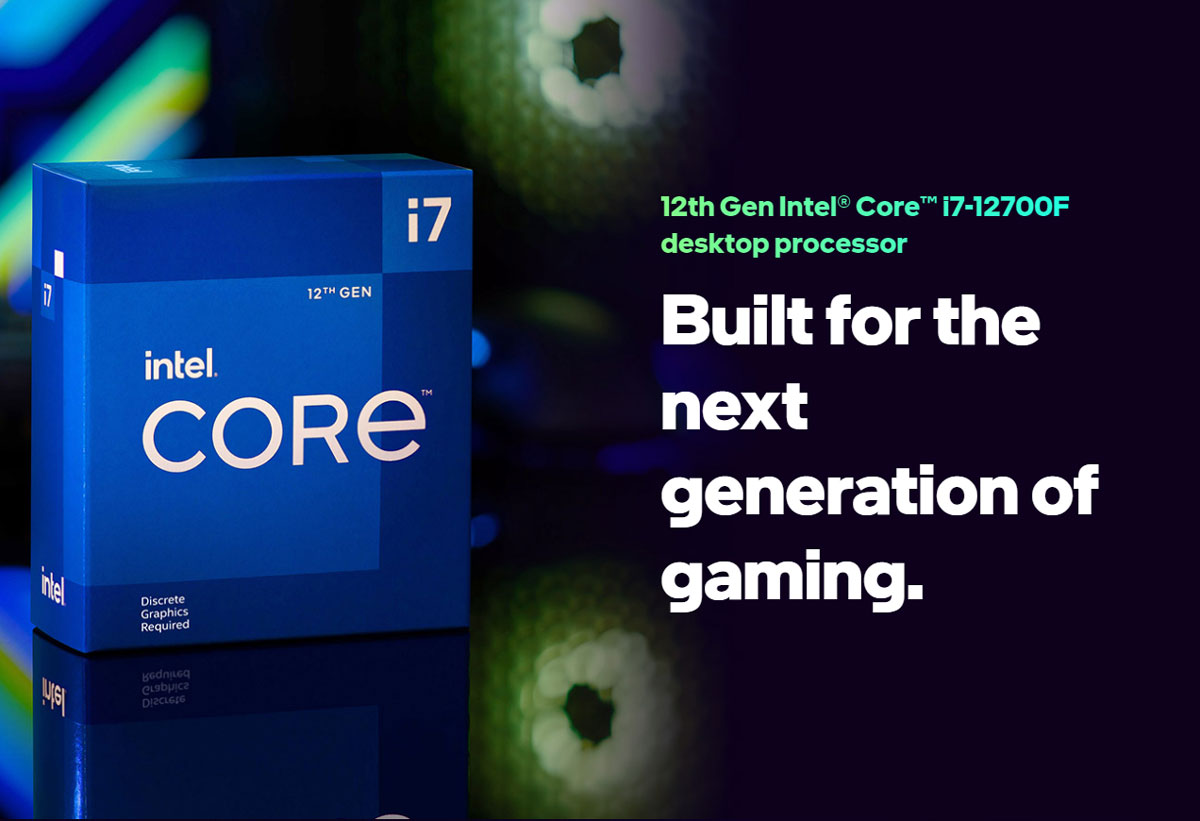Intel Core i7-12700F Desktop Processor, Up to 4.9GHz | Evetech