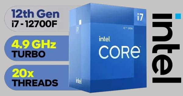 Intel Core i7 12700F Processor - Unlock Exceptional Performance