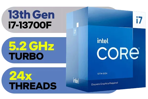 intel CORE i7 ( i7-13700F LGA170０) Intel Core i7 13700F 16 Core/24 Thread LGA1700 CPU : Amazon.co.uk