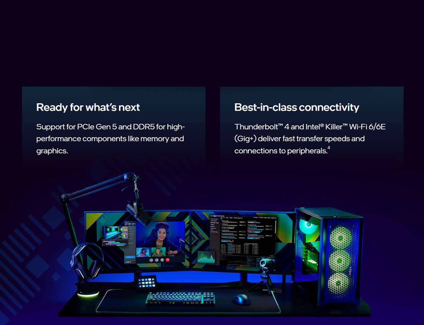 Intel Core i9-12900KS processor positioned above a motherboard CPU socket